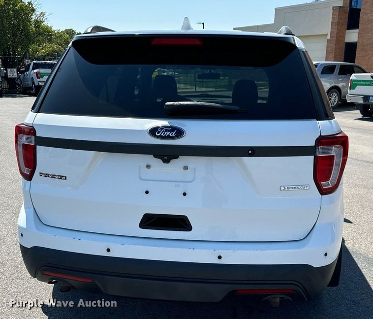 image for item DH1259 2017 Ford Explorer Police Interceptor  SUV