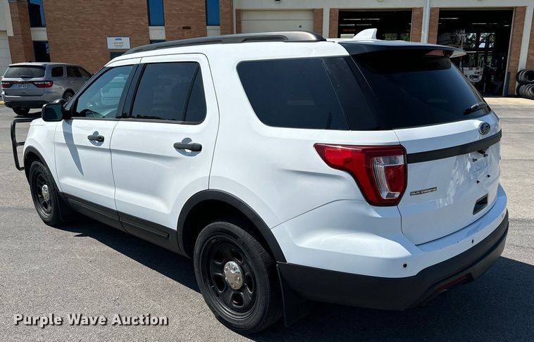 image for item DH1259 2017 Ford Explorer Police Interceptor  SUV