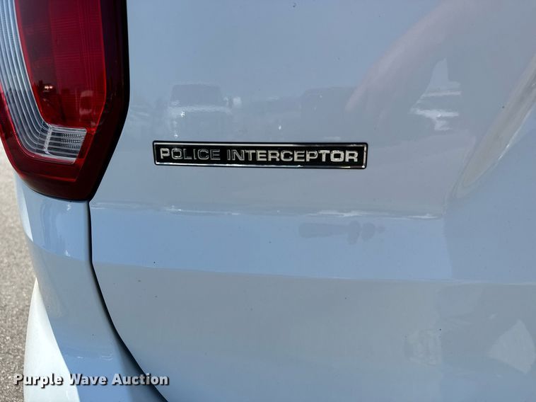 image for item DH1259 2017 Ford Explorer Police Interceptor  SUV