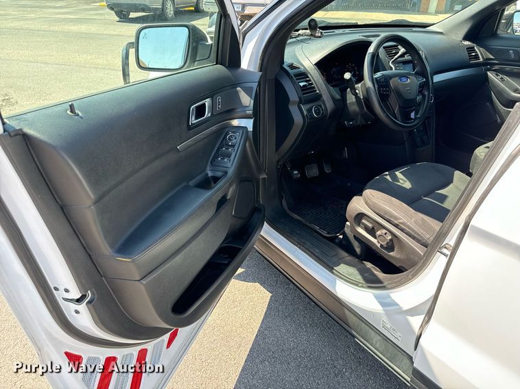 image for item DH1259 2017 Ford Explorer Police Interceptor  SUV