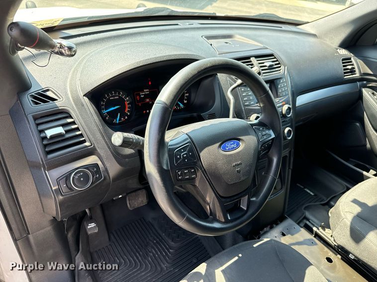 image for item DH1259 2017 Ford Explorer Police Interceptor  SUV