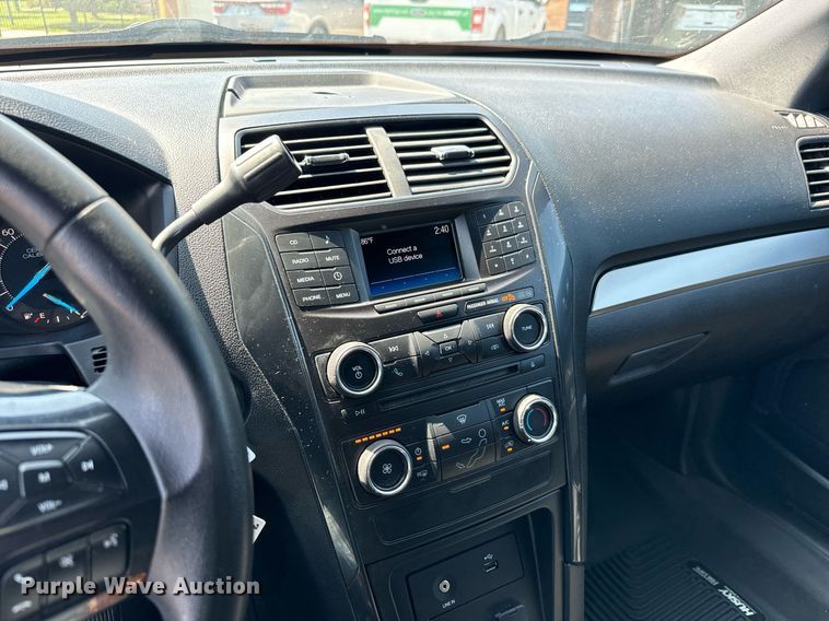 image for item DH1259 2017 Ford Explorer Police Interceptor  SUV