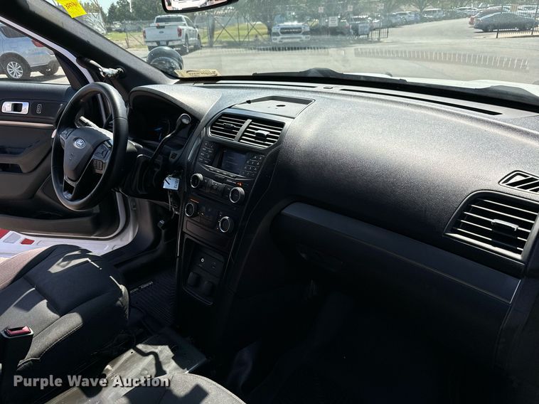 image for item DH1259 2017 Ford Explorer Police Interceptor  SUV
