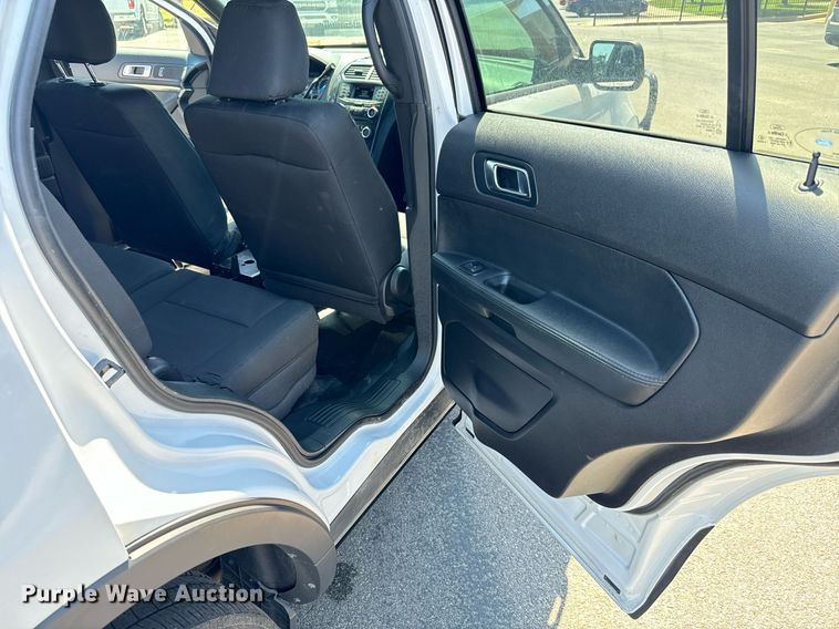 image for item DH1259 2017 Ford Explorer Police Interceptor  SUV