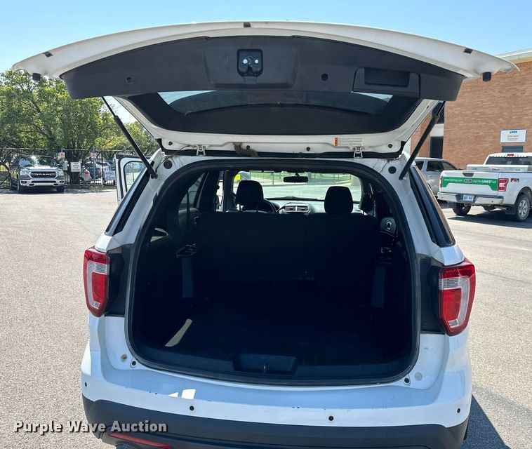 image for item DH1259 2017 Ford Explorer Police Interceptor  SUV