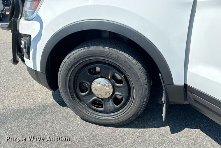 image for item DH1259 2017 Ford Explorer Police Interceptor  SUV