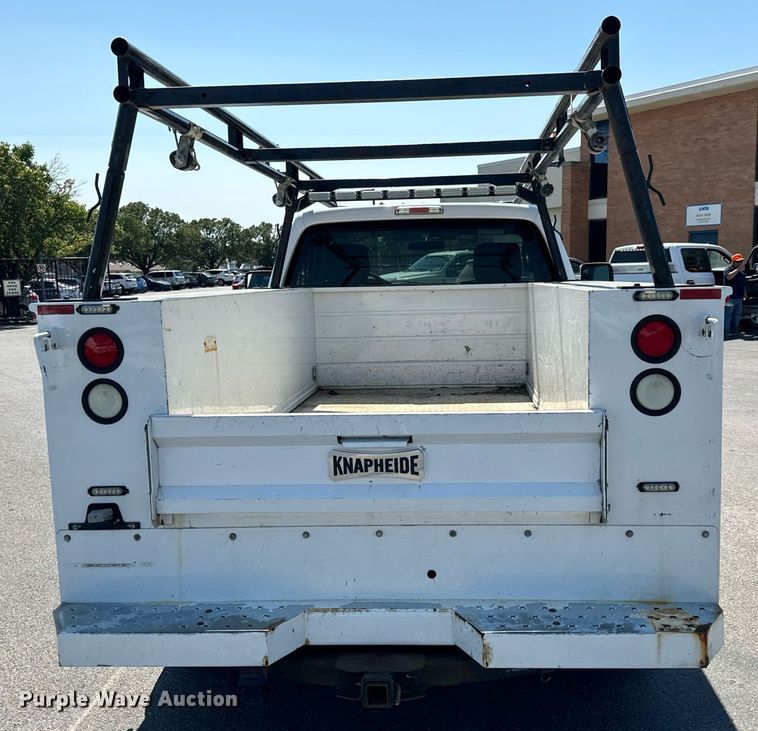 image for item DH1263 2016 Ford F250 Super Duty XLT utility bed pickup truck