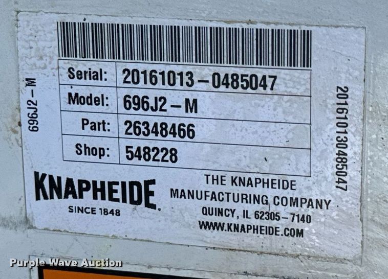 image for item DH1263 2016 Ford F250 Super Duty XLT utility bed pickup truck