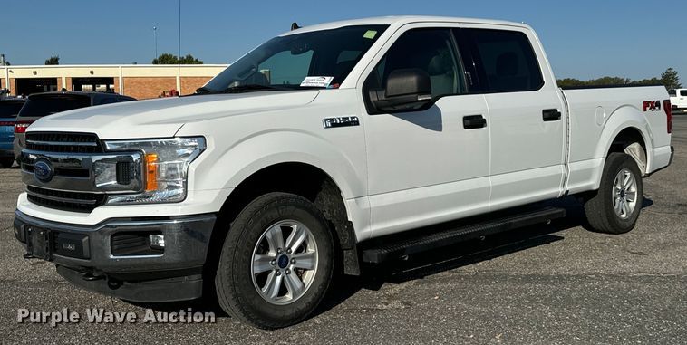 image for item DH1268 2020 Ford F150 XLT SuperCrew pickup truck