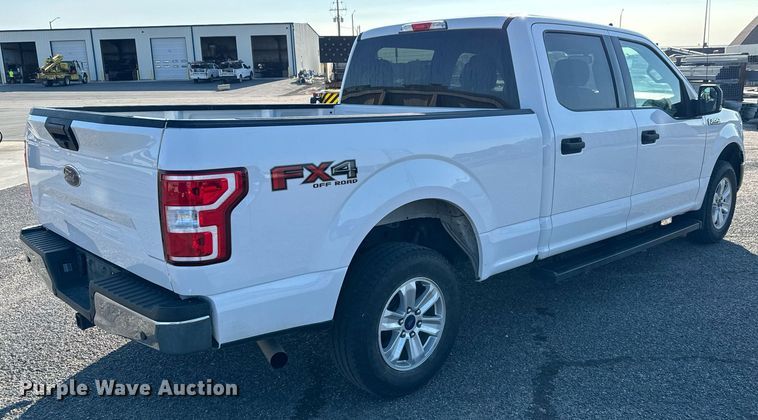 image for item DH1268 2020 Ford F150 XLT SuperCrew pickup truck
