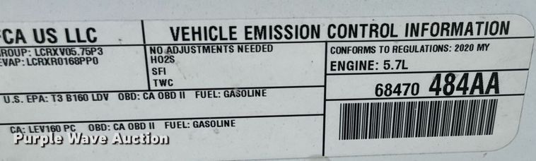 image for item DH1271 2021 Dodge  Charger Police 