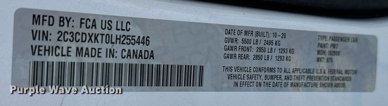 image for item DH1271 2021 Dodge  Charger Police 