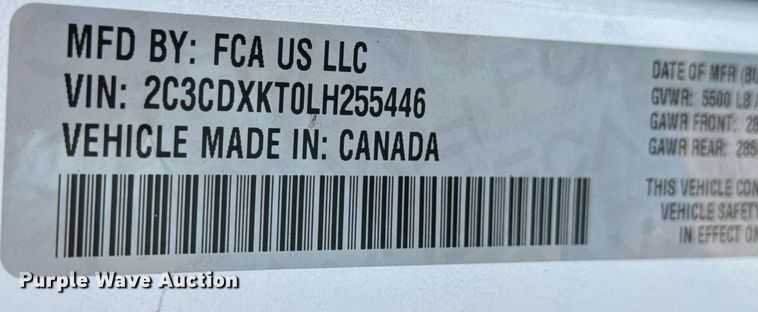 image for item DH1271 2021 Dodge  Charger Police 