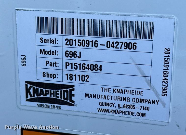 image for item DH1272 2016 Ford F250 Super Duty XLT utility bed pickup truck