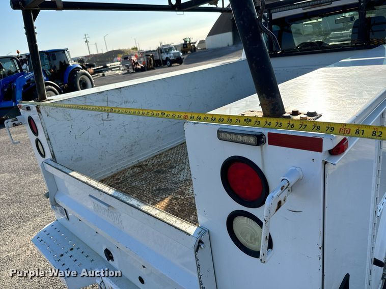 image for item DH1273 2014 Ford F250 Super Duty XLT utility bed pickup truck