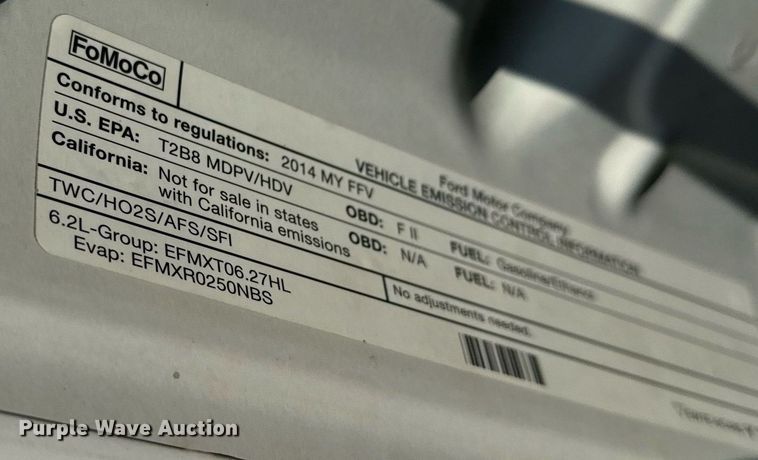 image for item DH1273 2014 Ford F250 Super Duty XLT utility bed pickup truck