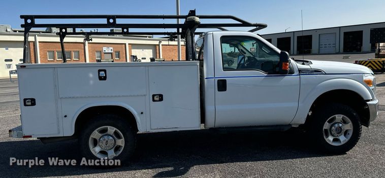 image for item DH1280 2016 Ford F250 Super Duty XLT utility bed pickup truck