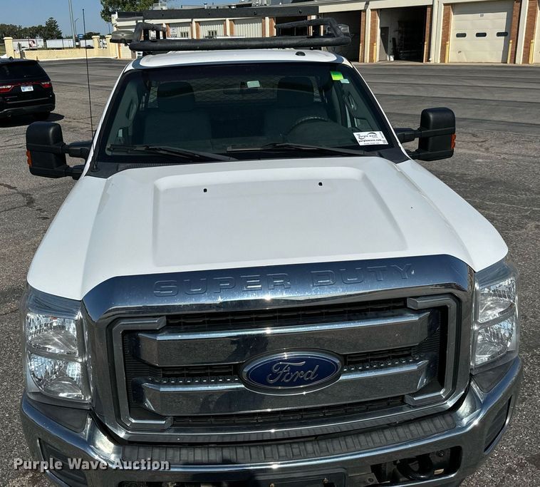 image for item DH1280 2016 Ford F250 Super Duty XLT utility bed pickup truck