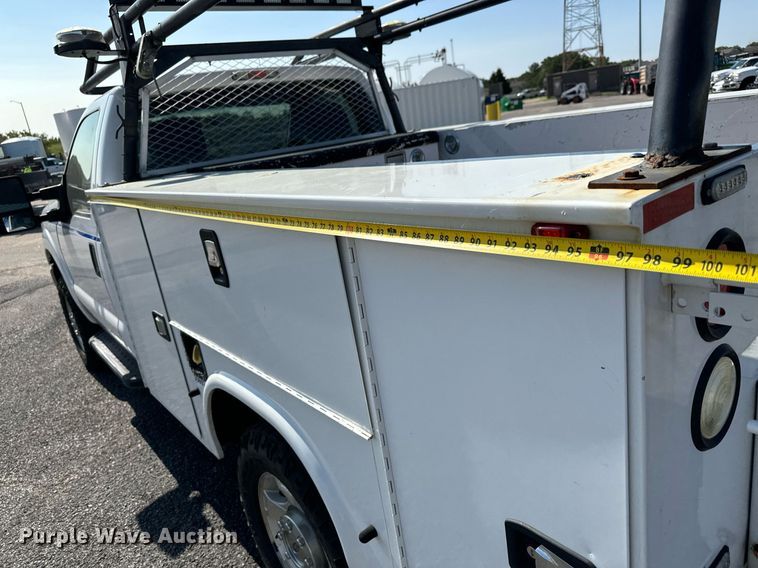 image for item DH1280 2016 Ford F250 Super Duty XLT utility bed pickup truck