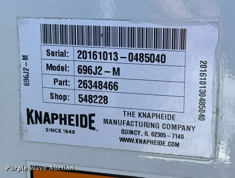 image for item DH1280 2016 Ford F250 Super Duty XLT utility bed pickup truck