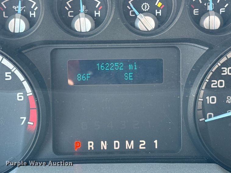 image for item DH1280 2016 Ford F250 Super Duty XLT utility bed pickup truck