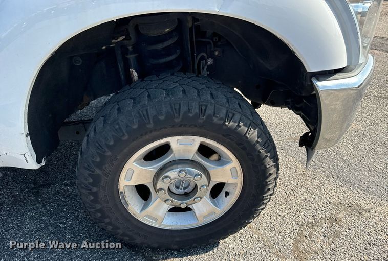 image for item DH1280 2016 Ford F250 Super Duty XLT utility bed pickup truck