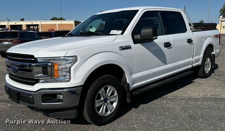 image for item DH1282 2018 Ford F150 XLT SuperCrew pickup truck