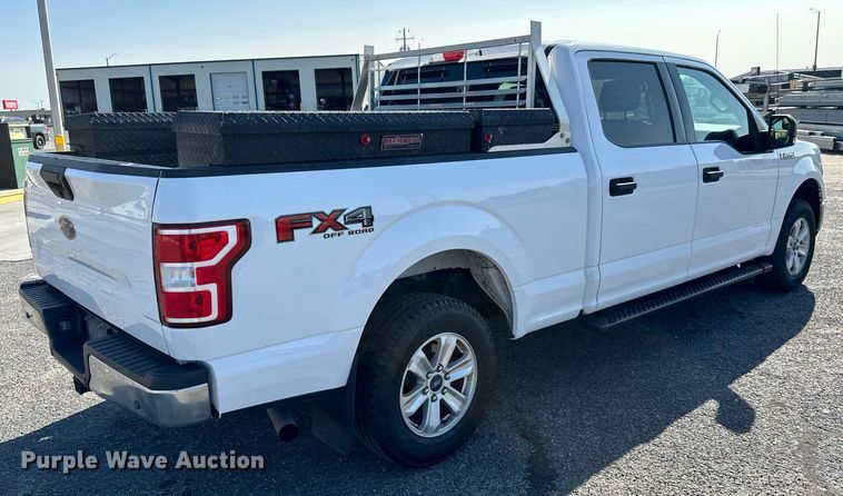 image for item DH1282 2018 Ford F150 XLT SuperCrew pickup truck
