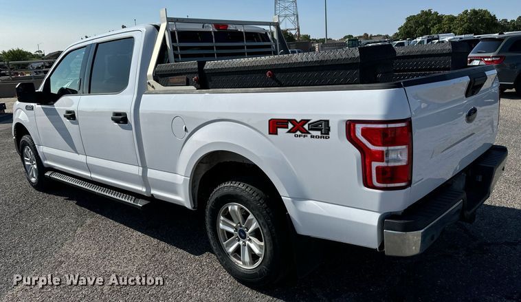 image for item DH1282 2018 Ford F150 XLT SuperCrew pickup truck
