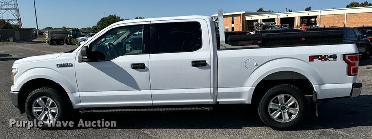 image for item DH1282 2018 Ford F150 XLT SuperCrew pickup truck