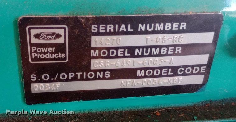 image for item DH1294 Onan 35EK generator