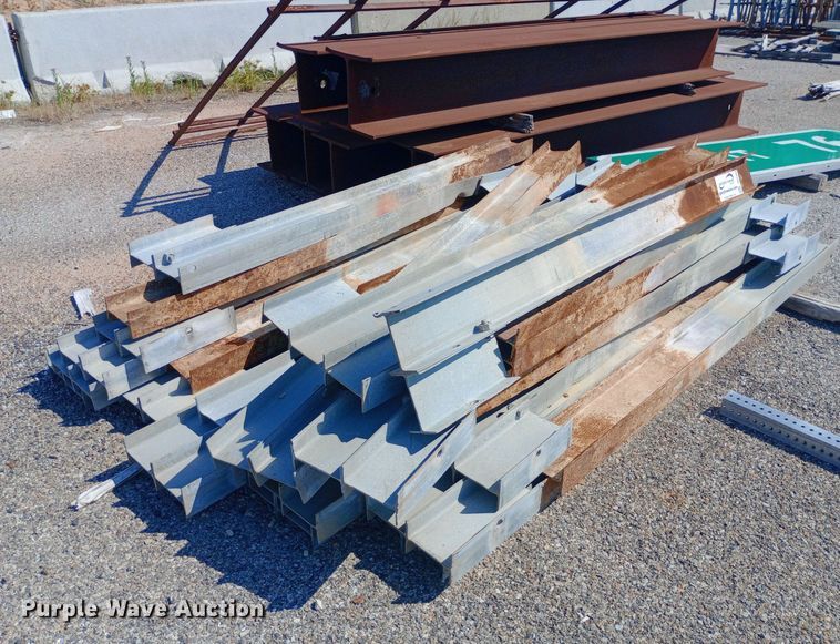 image for item DH1303 Approximately 23 guardrail posts
