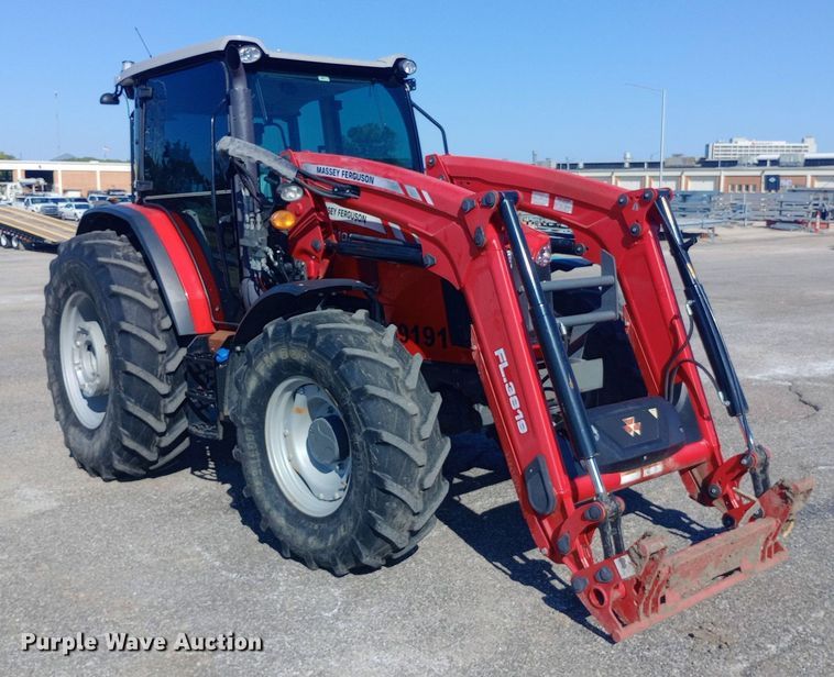 image for item DH1307 2018 Massey Ferguson 5710 MFWD tractor
