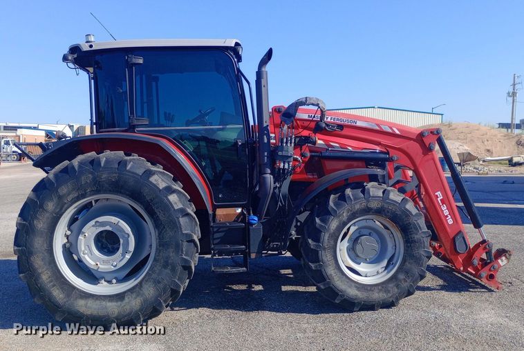 image for item DH1307 2018 Massey Ferguson 5710 MFWD tractor