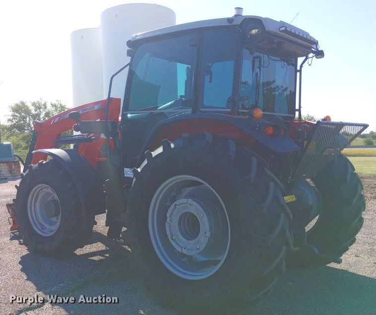 image for item DH1307 2018 Massey Ferguson 5710 MFWD tractor