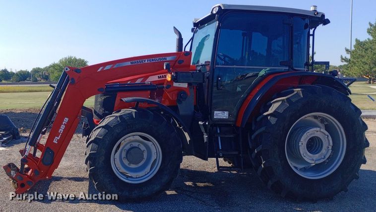 image for item DH1307 2018 Massey Ferguson 5710 MFWD tractor