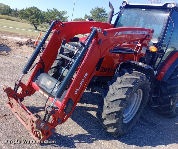 image for item DH1307 2018 Massey Ferguson 5710 MFWD tractor