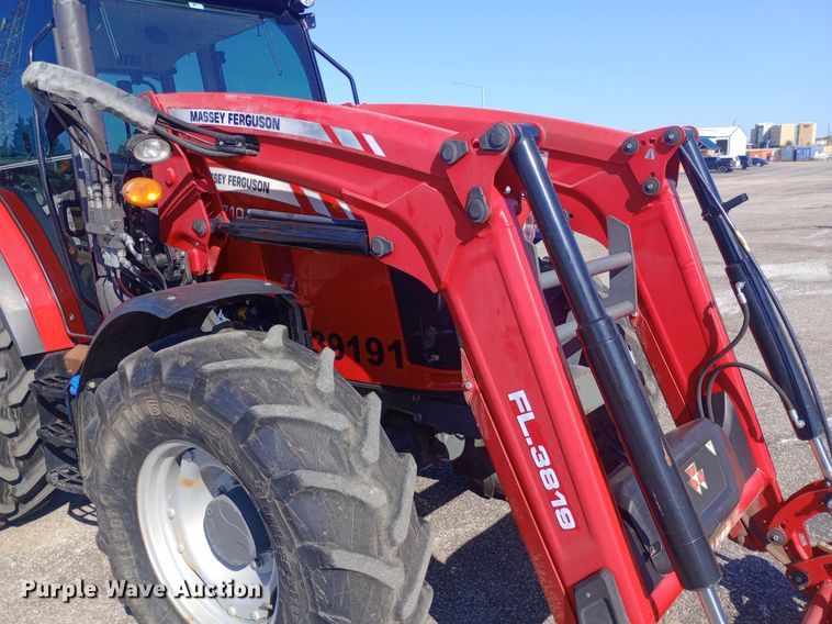 image for item DH1307 2018 Massey Ferguson 5710 MFWD tractor