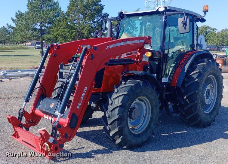 image for item DH1309 2018 Massey Ferguson  5710 MFWD tractor