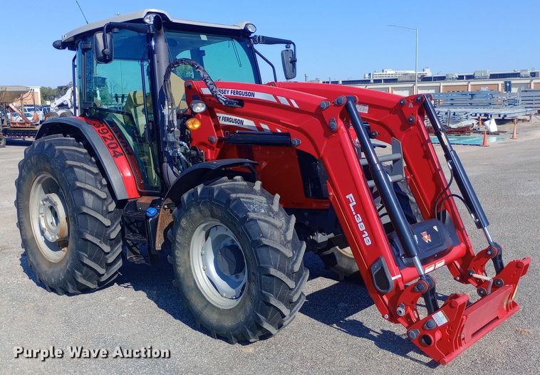 image for item DH1309 2018 Massey Ferguson  5710 MFWD tractor