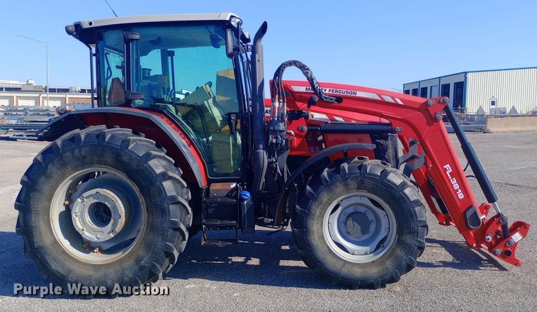image for item DH1309 2018 Massey Ferguson  5710 MFWD tractor