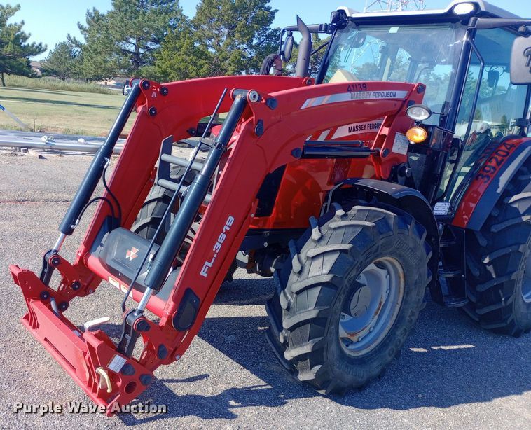 image for item DH1309 2018 Massey Ferguson  5710 MFWD tractor