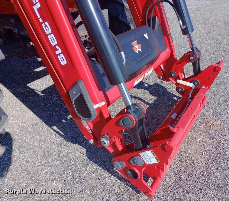 image for item DH1309 2018 Massey Ferguson  5710 MFWD tractor