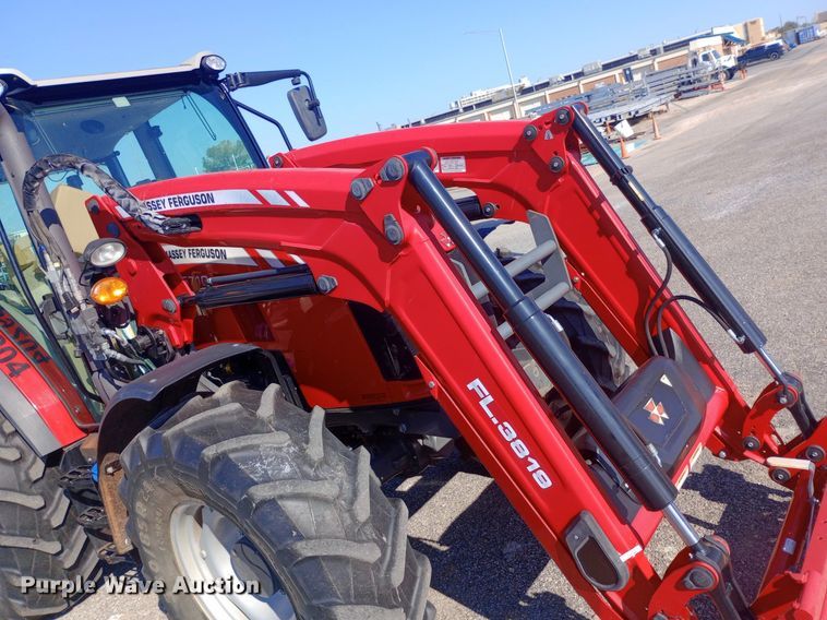 image for item DH1309 2018 Massey Ferguson  5710 MFWD tractor