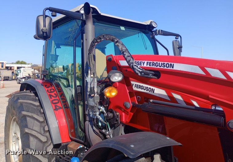 image for item DH1309 2018 Massey Ferguson  5710 MFWD tractor