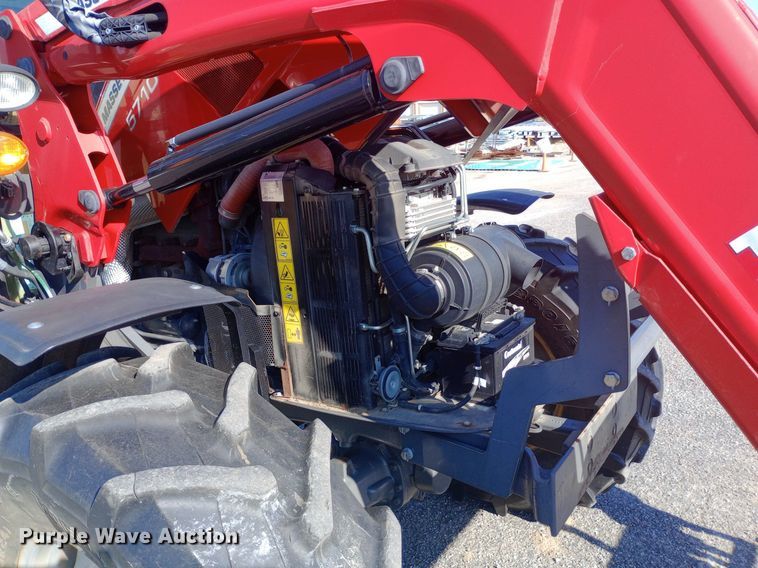 image for item DH1309 2018 Massey Ferguson  5710 MFWD tractor