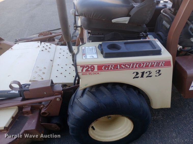 image for item DH1317 2012 Grasshopper  729BT6 ZTR lawn mower