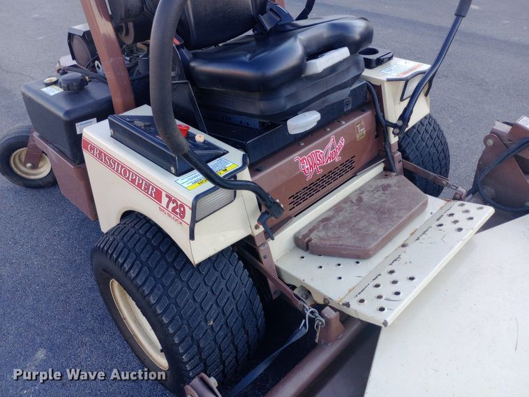 image for item DH1318 2012 Grasshopper 729BT6 ZTR lawn mower
