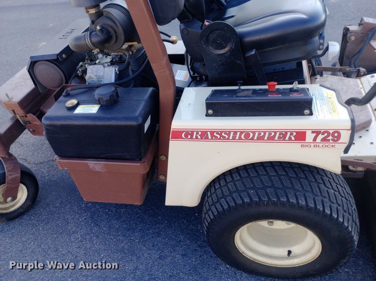 image for item DH1318 2012 Grasshopper 729BT6 ZTR lawn mower