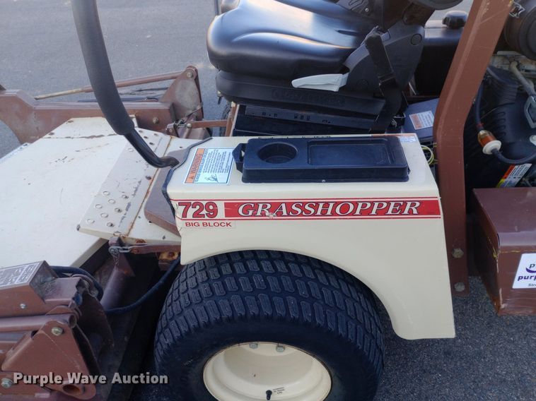 image for item DH1318 2012 Grasshopper 729BT6 ZTR lawn mower